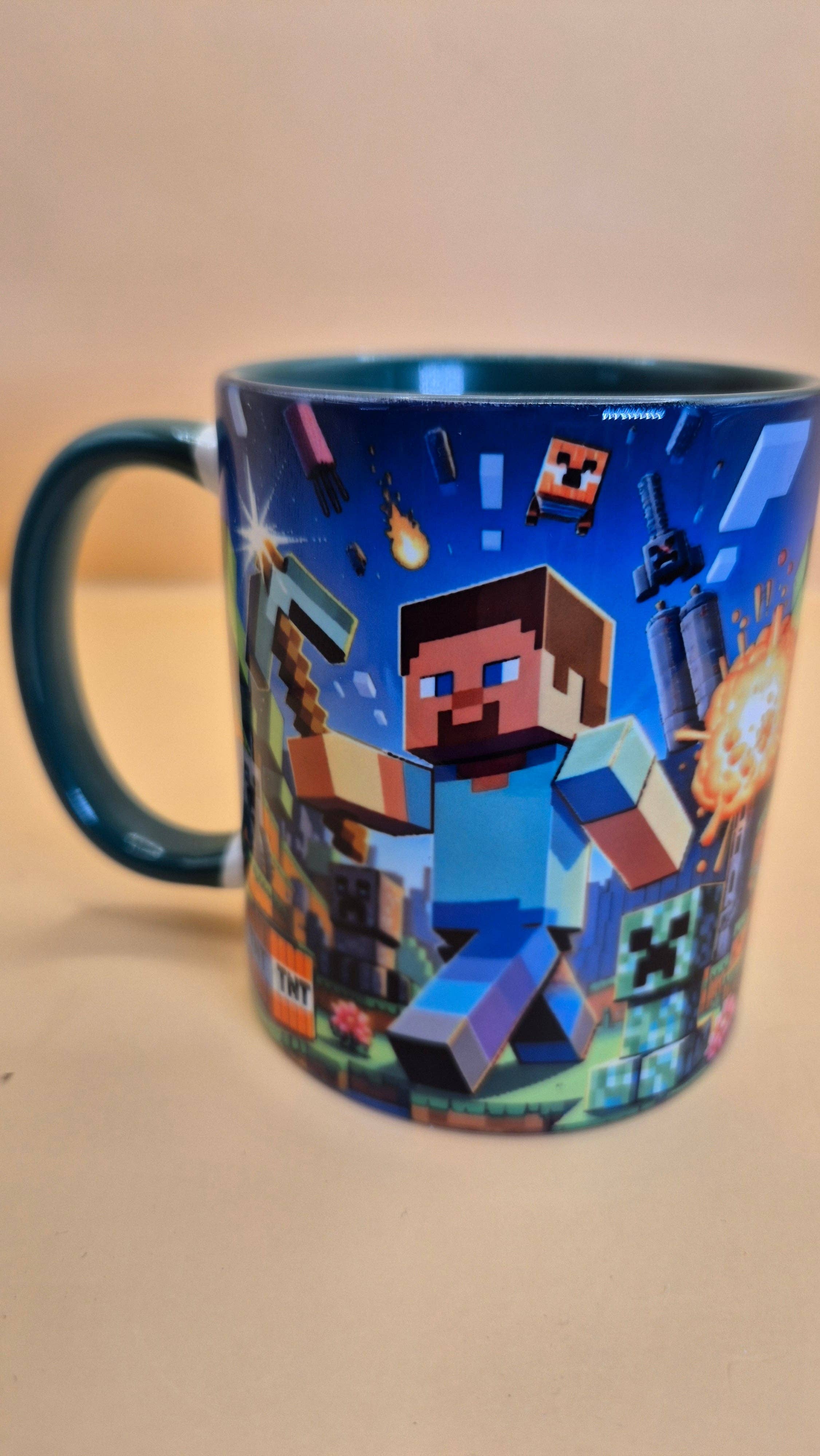 SubliMasterUK - Wholesale Coffee Mug - Minecraft-Themed Mugs – 20 Full-Color Designs!  11 oz sublimation mugs4