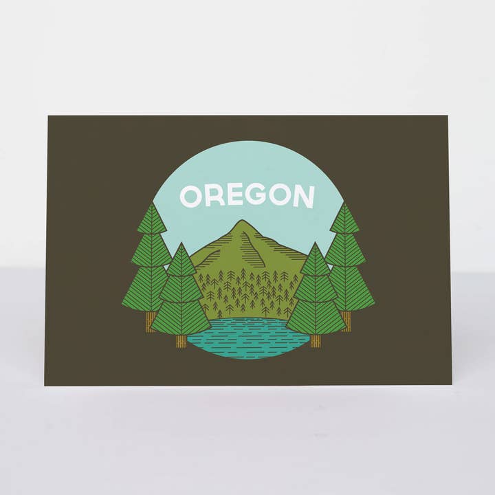 Lost Lake Postcard for wholesale by Tender Loving Empire