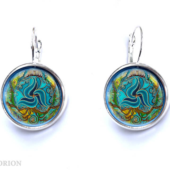 Goddess of The Ocean Earrings for wholesale by gaiaorion