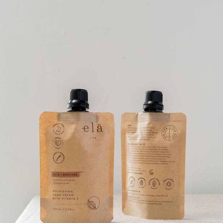 Elä Wellness Ltd - Vente Crèmes/lotions pour les mains - Crème pour les mains à la vitamine E Nurture No 2 100 ml4