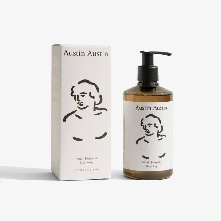 Austin Austin - Wholesale Body wash/shower gel - Neroli & Petitgrain Body Soap 1