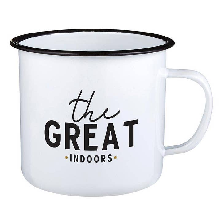 Enamel Mug - The Great Indoors for wholesale by Angle