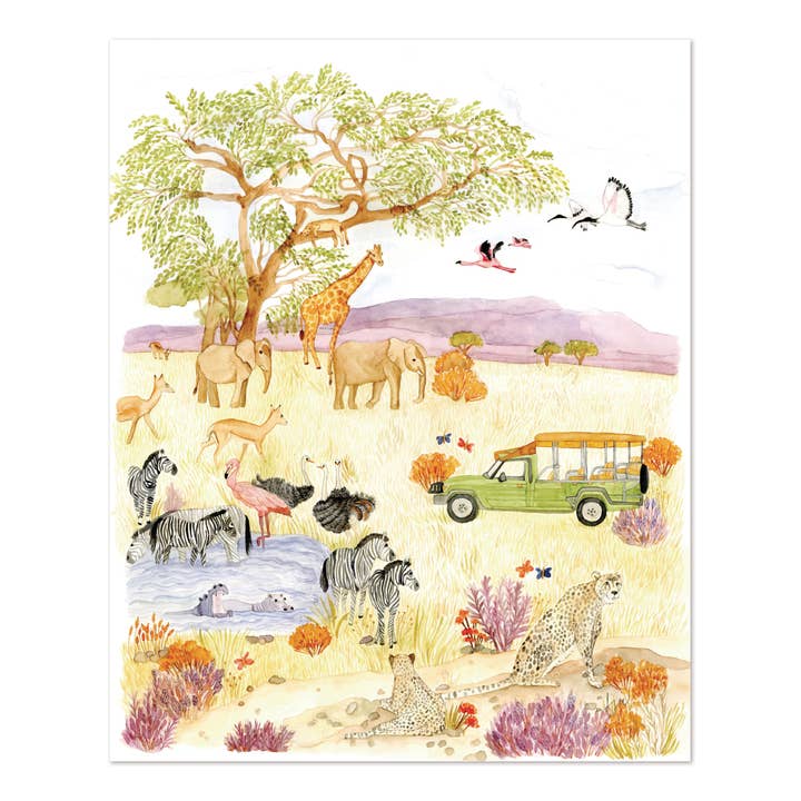 Franklins Safari für den Großhandel von Tara Wright Studio