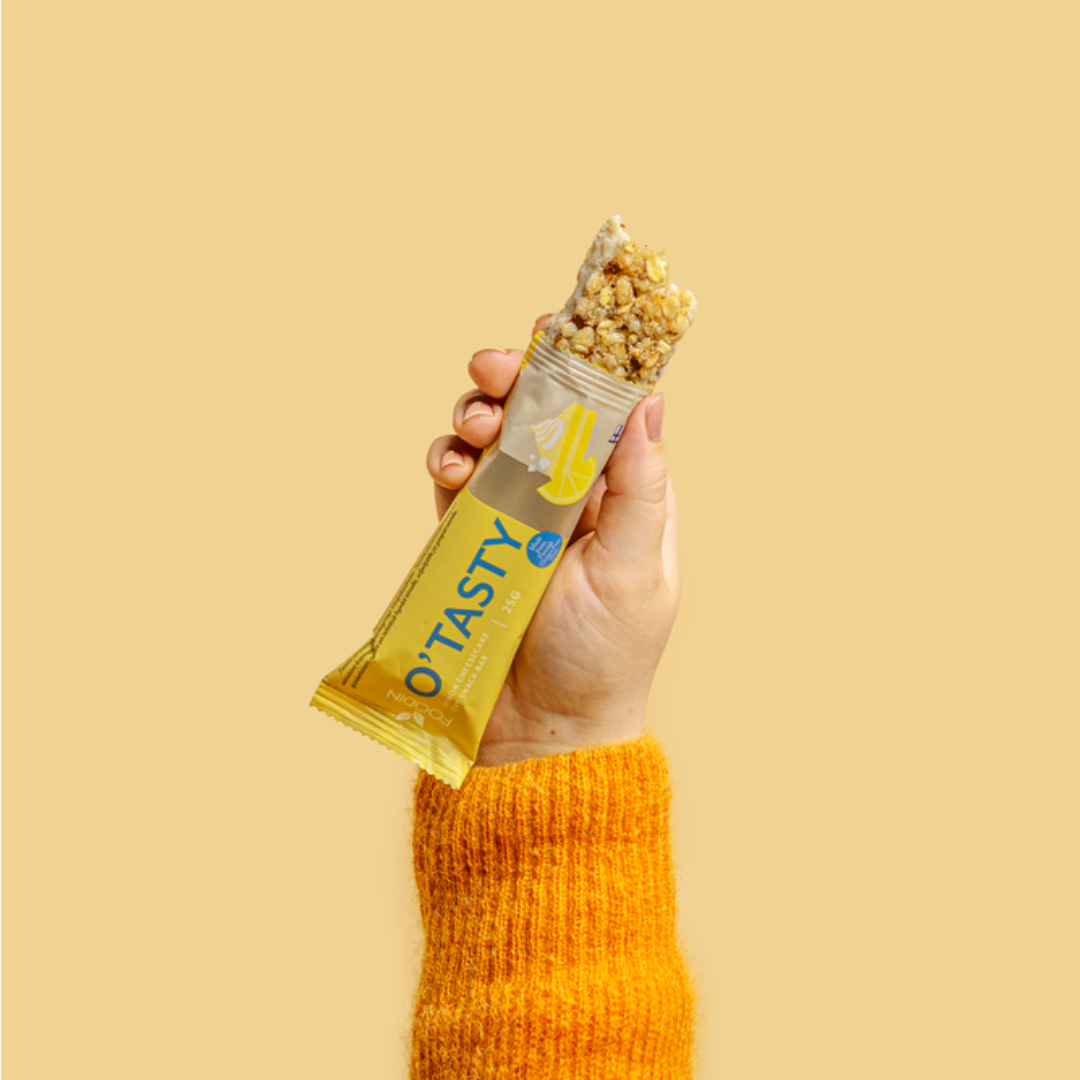 Foodin - Vente Barres de céréales - Gâteau au fromage au citron O`Tasty Oat Bar 25 g3