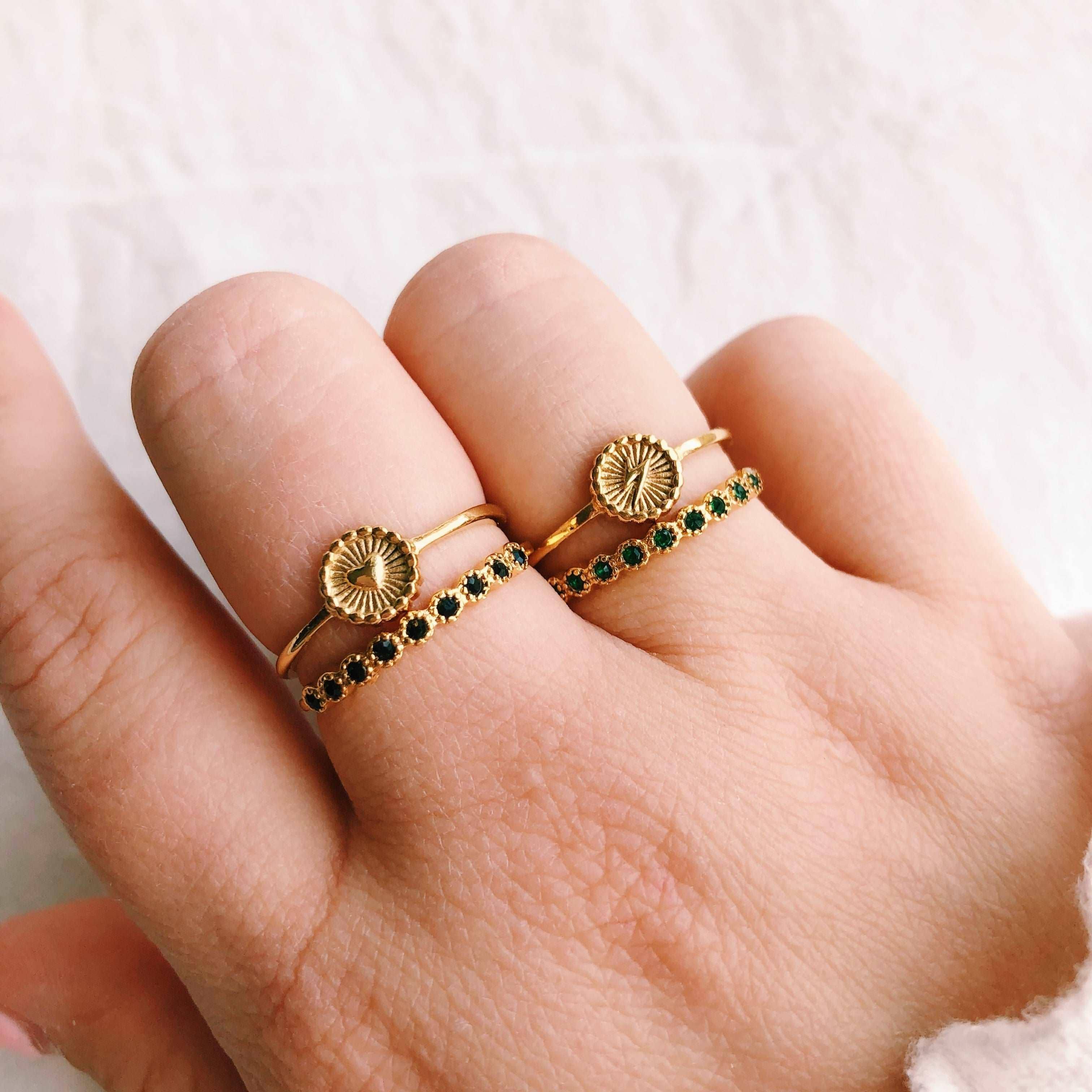 Rosies - Vente Bague de cocktail/de cérémonie - Bague Lightning1