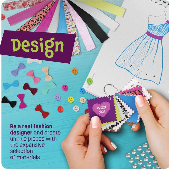 Dan&Darci – wholesale DIY craft kit – Child – Fashion Design Studio - Sewing Kit for Kids