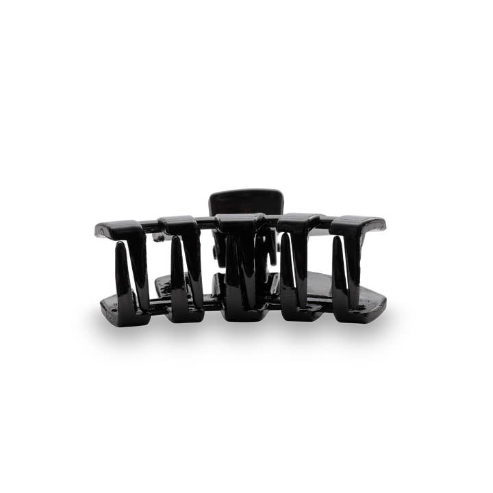 TELETIES - Wholesale Hair Clip - Women's - Classic Hair Clip | Tiny | Jet Black