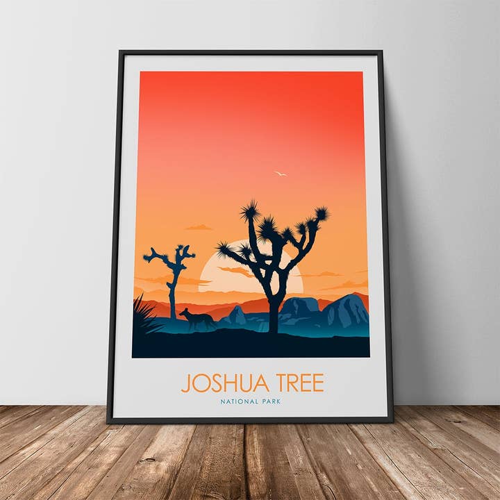 Joshua Tree National Park Minimalistiskt tryck för wholesale av Studio Inception