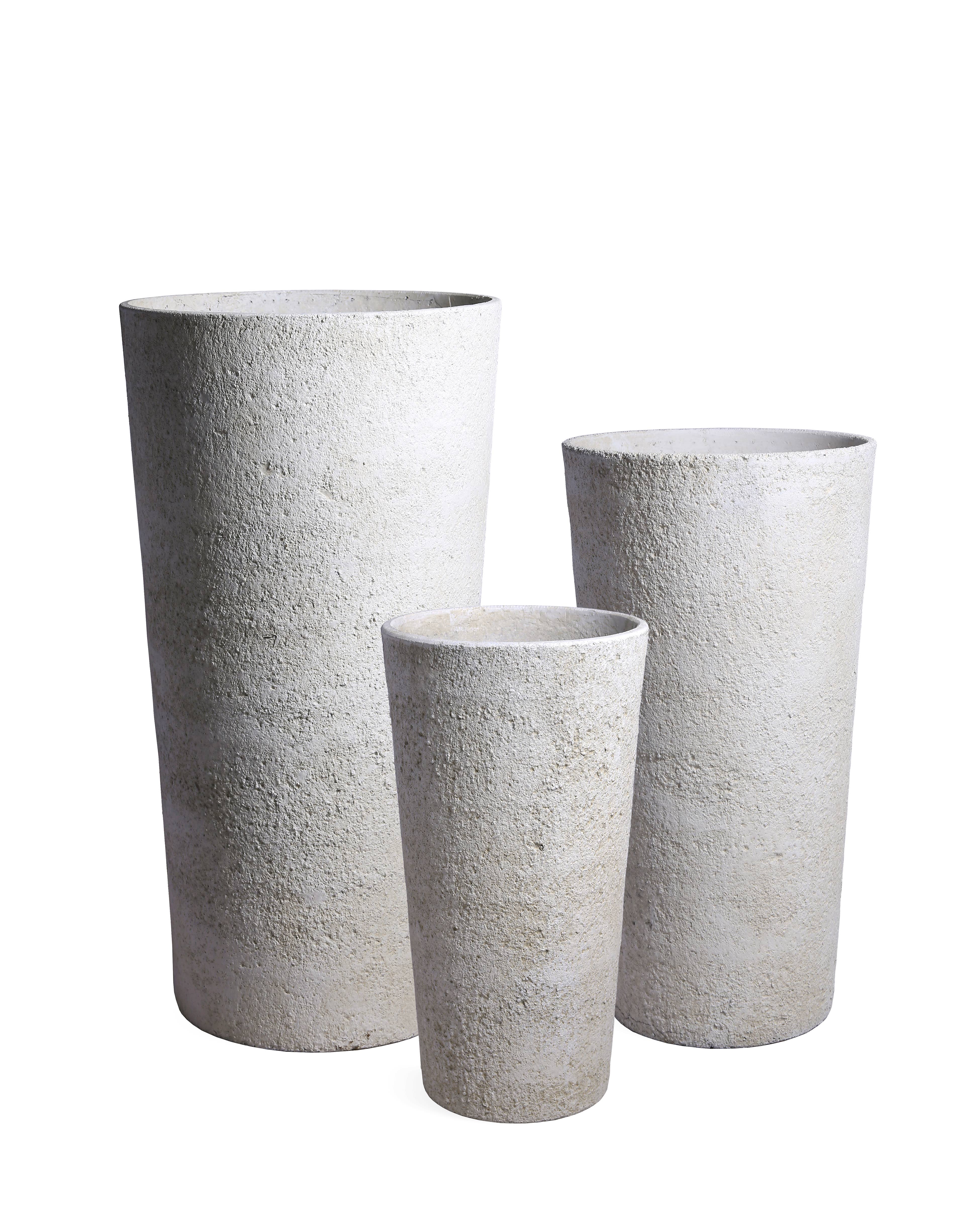 The Farmer's Daughter - Wholesale Plant Pot - Futura GRC Cement Planter Set/3 – White1