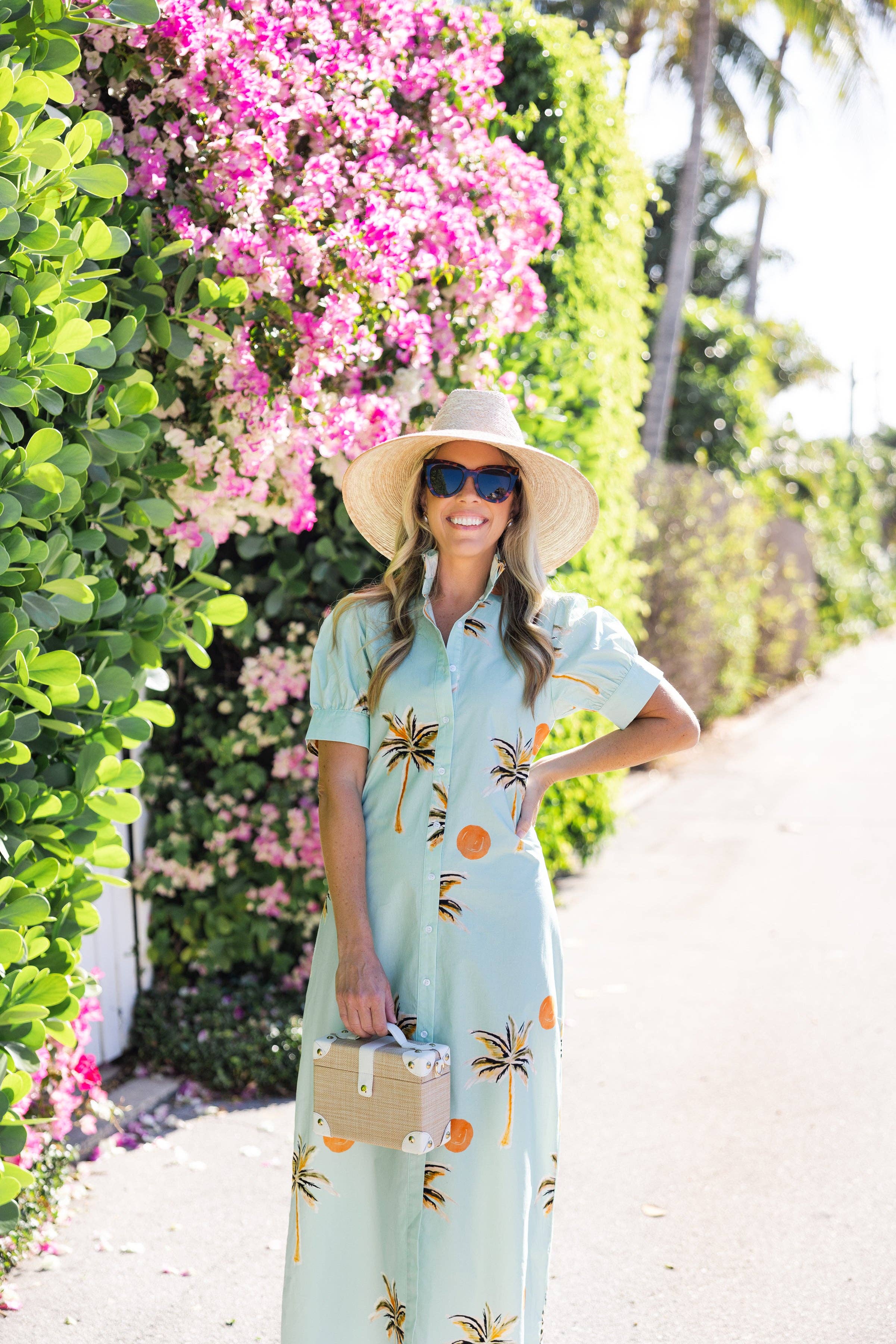 Kathleen Maeve - Wholesale Dress - Women's - Palma Dress | Sun Coco Blue6