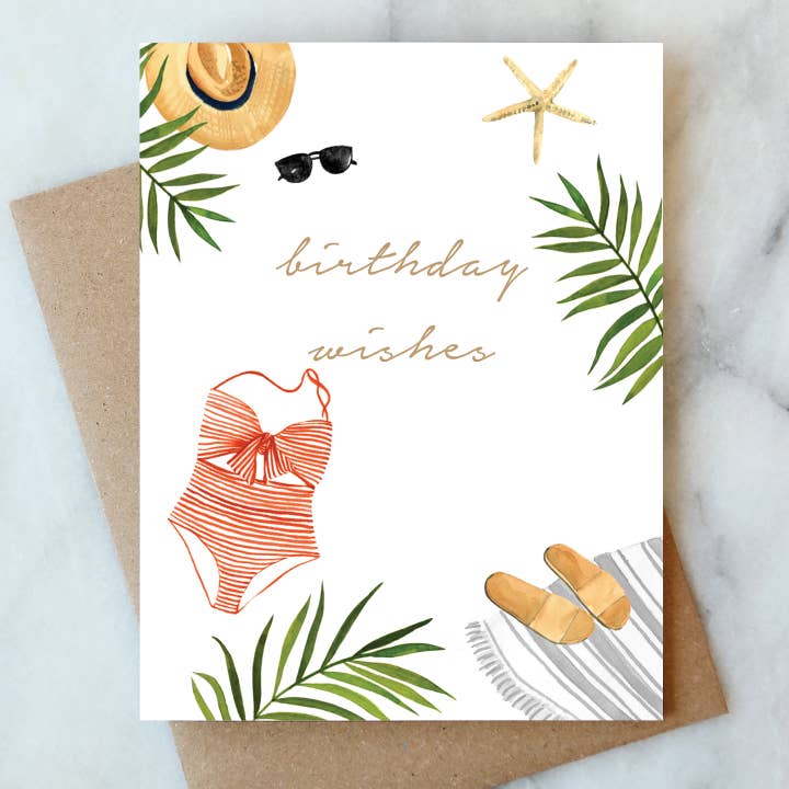 Carte de vœux d'anniversaire pour la vente par Abigail Jayne Design
