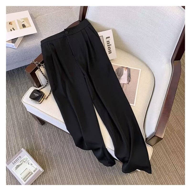 Plush Looks - Vendita all'ingrosso Completo - Donna - Completo giacca e pantaloni tinta unita0