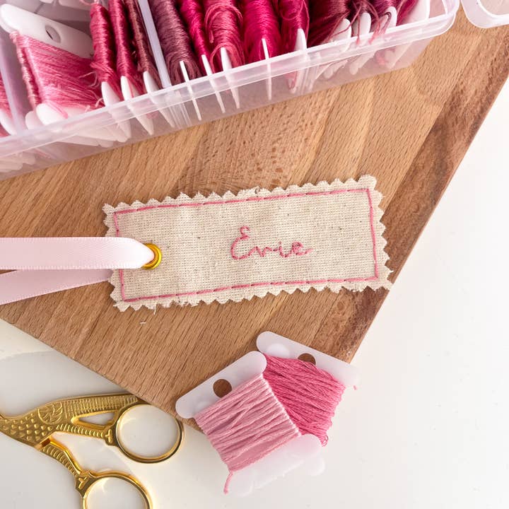 Stitch Ambition - Wholesale Gift Tag - Embroidered Present Tags
