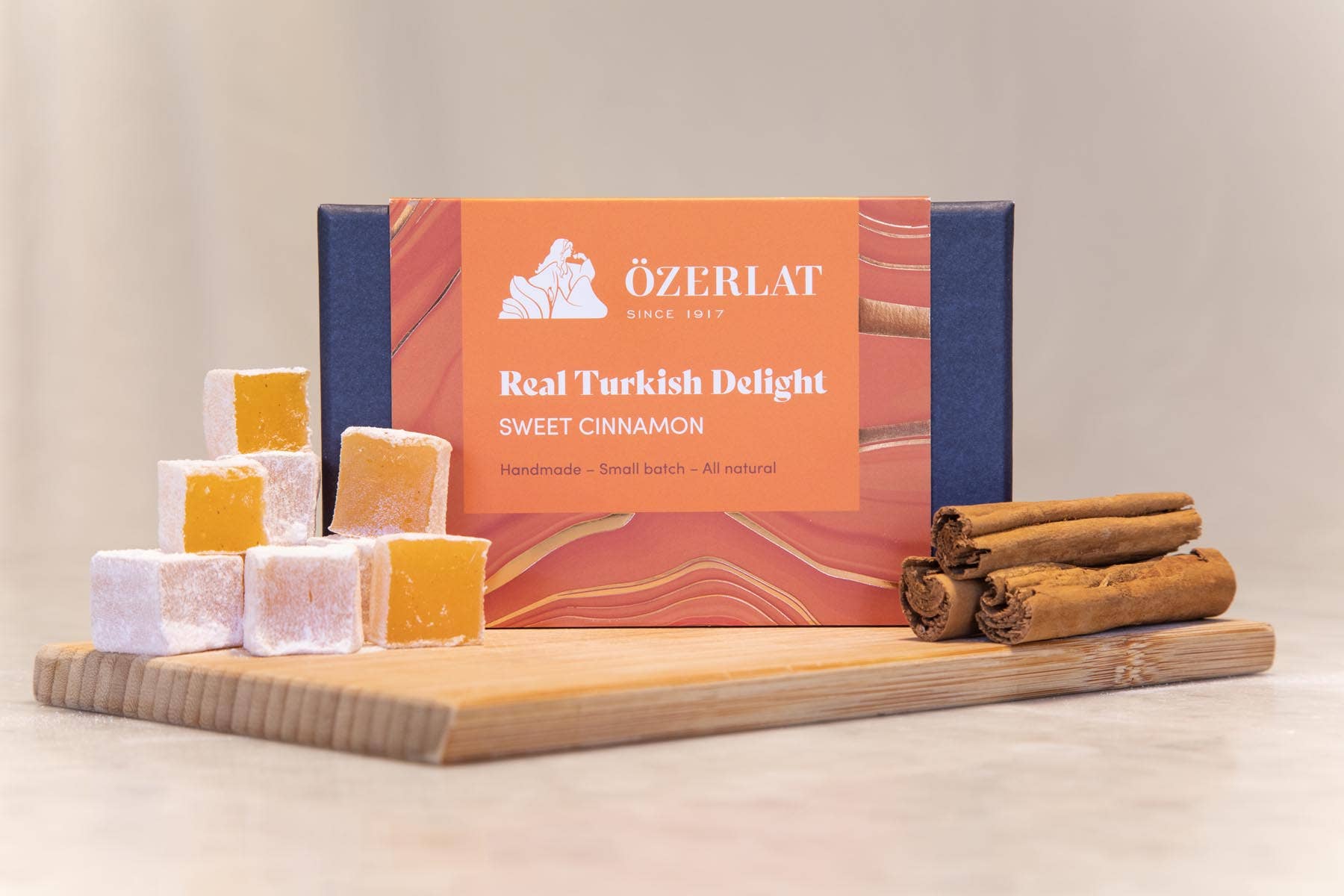 Ozerlat UK – wholesale Gummy – Cinnamon Real Turkish Delight, Plant-Based, Vegan-Friendly 4