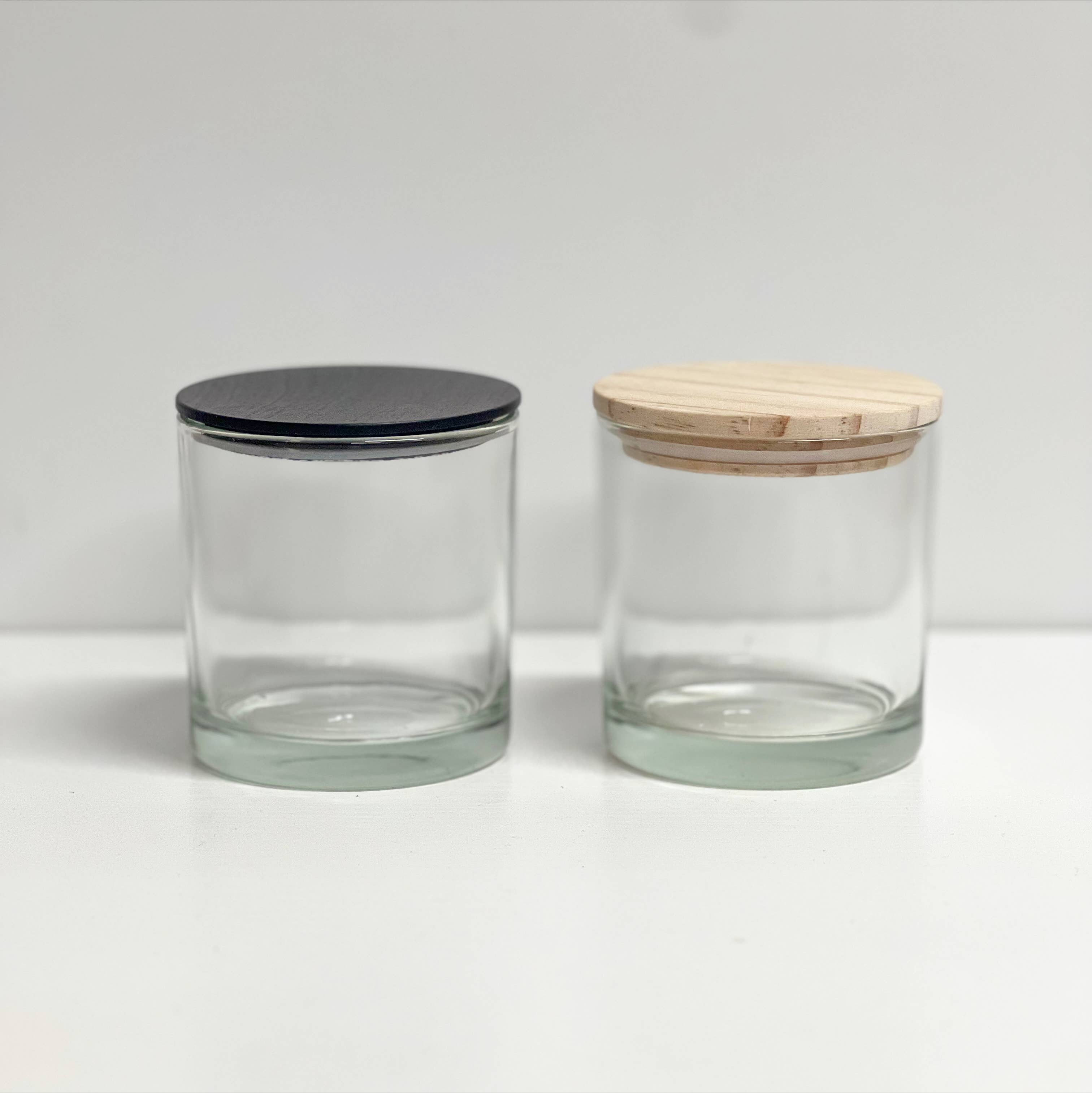 Dreamy Gallery Candle Co - Wholesale Jar/Filled Candle - 12 candles with wood lids /Soy Wax Wood Wick Private Label1