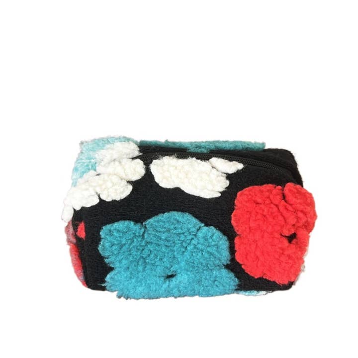 Funkyrel® Atzbranding Limited - Wholesale Makeup/Cosmetic Bag - Cosbai - Large Capacity of Floral Tweed Zipper Makeup Bag