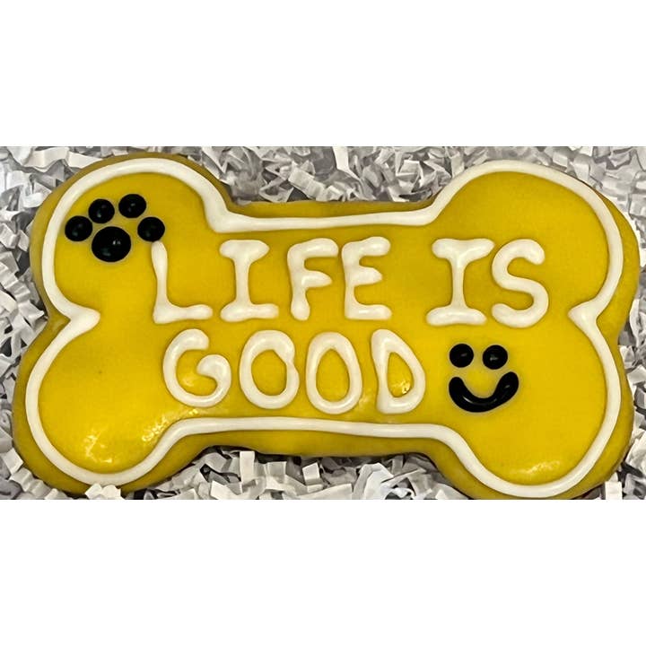 DELCO DOG CO. - Wholesale Pet Treats - Dog - LIFE IS GOOD Dog Bones!1