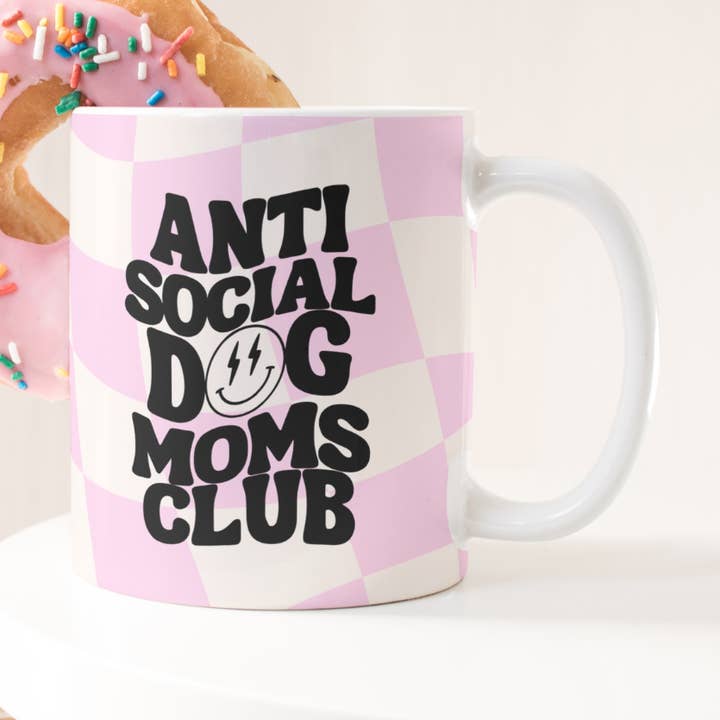 Mug Anti social for wholesale by Molly's World