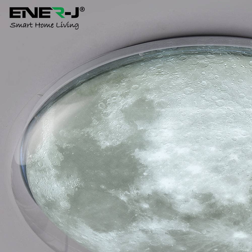 ENER-J – wholesale Chandelier/hanging light – 72W Double Layer Moon Ceiling/Wall Light with Remote4