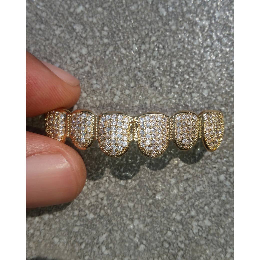 GB Jewelry - Wholesale Jewelry - Men's - 18K Gold Diamond Grillz6