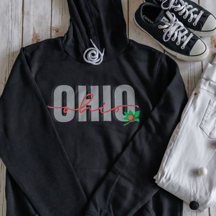 Ohio Buckeye Hoodie for wholesale by Mistakes on The Lake