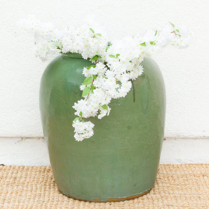Oversized Qing Dynasty Style Celadon Green Planter for wholesale by De-cor