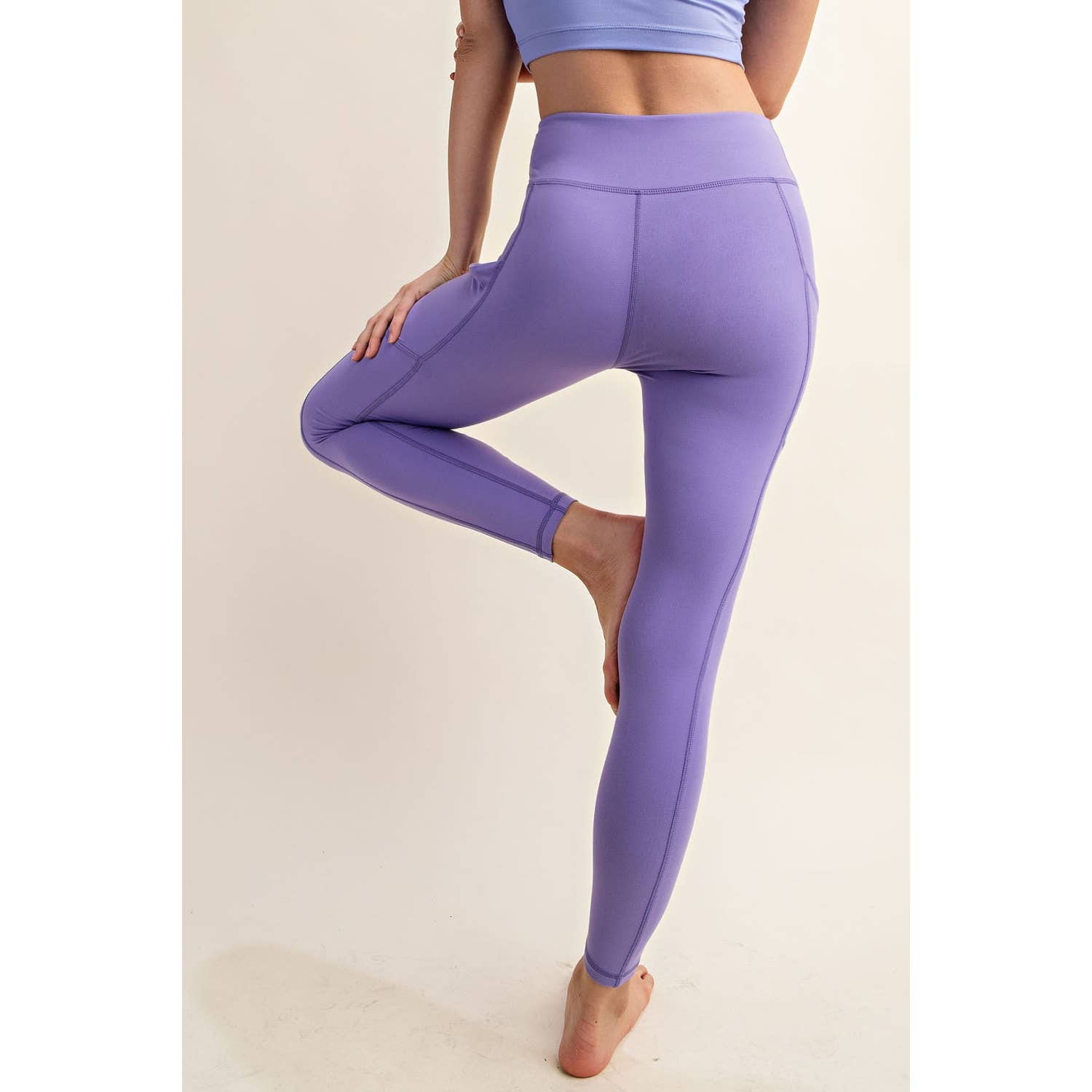 Rae Mode - Wholesale Athletic/Lounge Leggings - Women's - BUTTER BASIC LEGGING WITH POCKETS131