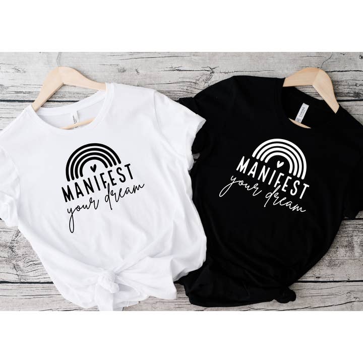 Manifest Your Dream Tee/Tote for wholesale by IamDaishaD, LLC