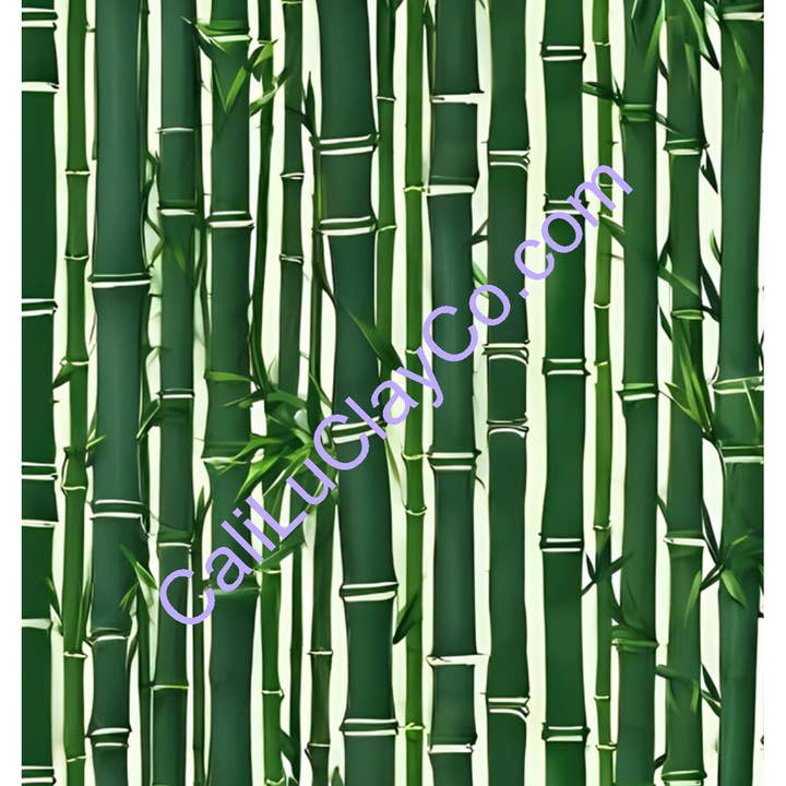 CaliLu Clay Co. - Wholesale Craft Supplies - Bamboo #4 Polymer Clay Water-Soluble Transfer Sheet / Tattoo Paper1