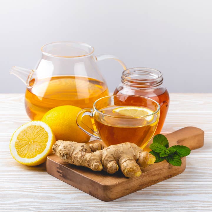 Tea with Tae - Wholesale Loose Tea - Turmeric Ginger Tea Pouch (20, 60, or 100 tea bags)6