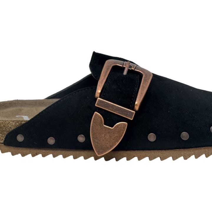 Boston Very G Women Slip on Mule with Buckle Detail VGFL0066 and other Purchase Wholesale volatile shoes. Free Returns & Net 60 Terms on Faire trending on Faire.