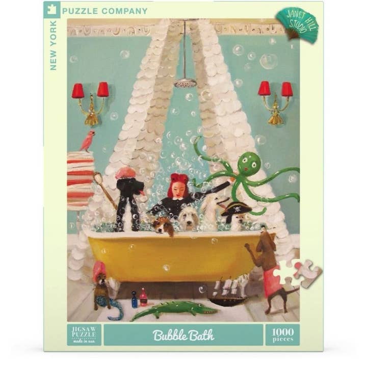NYPC Janet Hill 1000 Pc Puzzle - Bubble Bath for wholesale by Bobangles