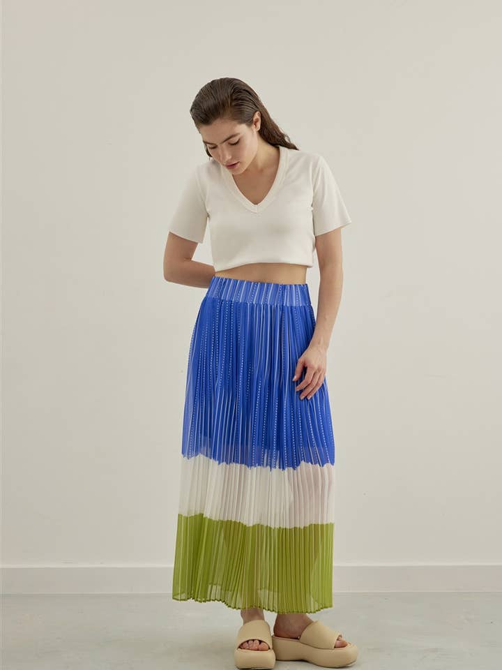 Jupe à 3 couleurs pour la vente par Vuu