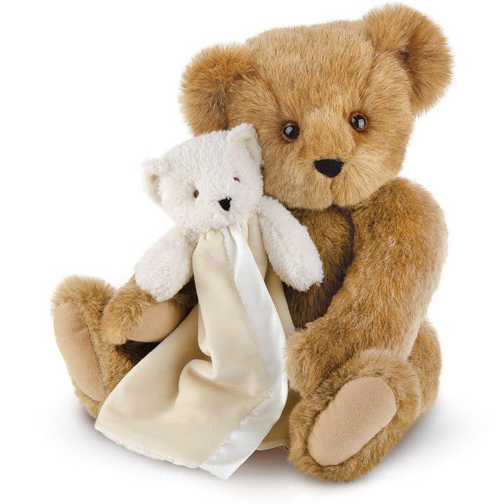Vermont Teddy Bear - Wholesale Stuffed/Plush Toy - Kids & Baby - 15 In. Cuddle Buddies Gift Set with Bear Blanket