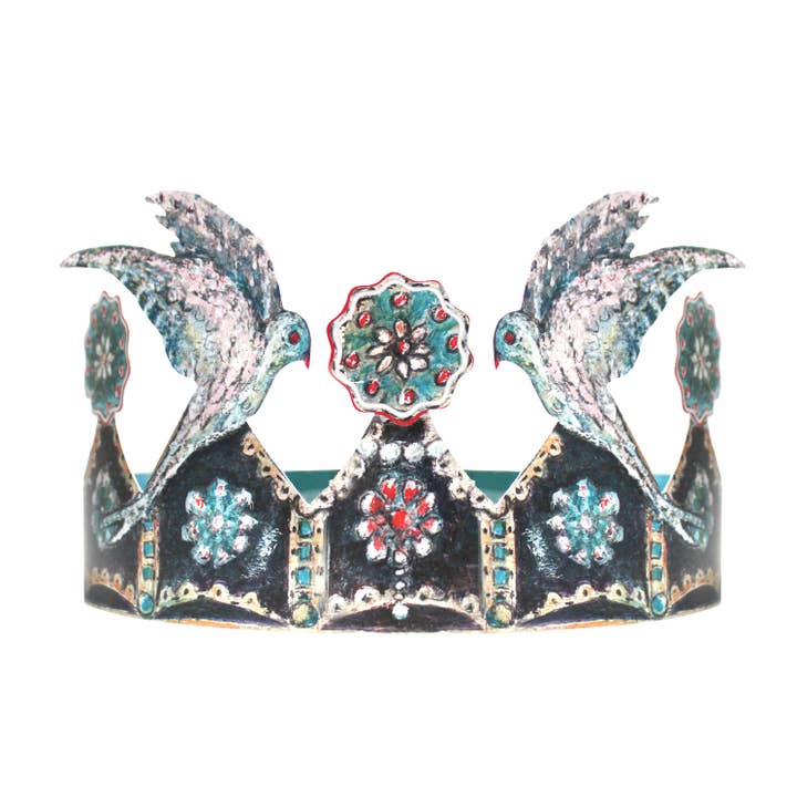 The Shop Floor Project - Wholesale Party Hat/Crown - FRESCO POP OUT CROWNS (SET OF 4)5