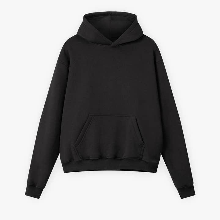 Felpa in cotone biologico - nera per la vendita all'ingrosso da parte di Yarn Studios