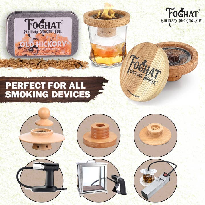 ThousandOaksBarrelCo. - Wholesale Bar Tool - Old Hickory - Foghat Culinary Smoking Fuel4