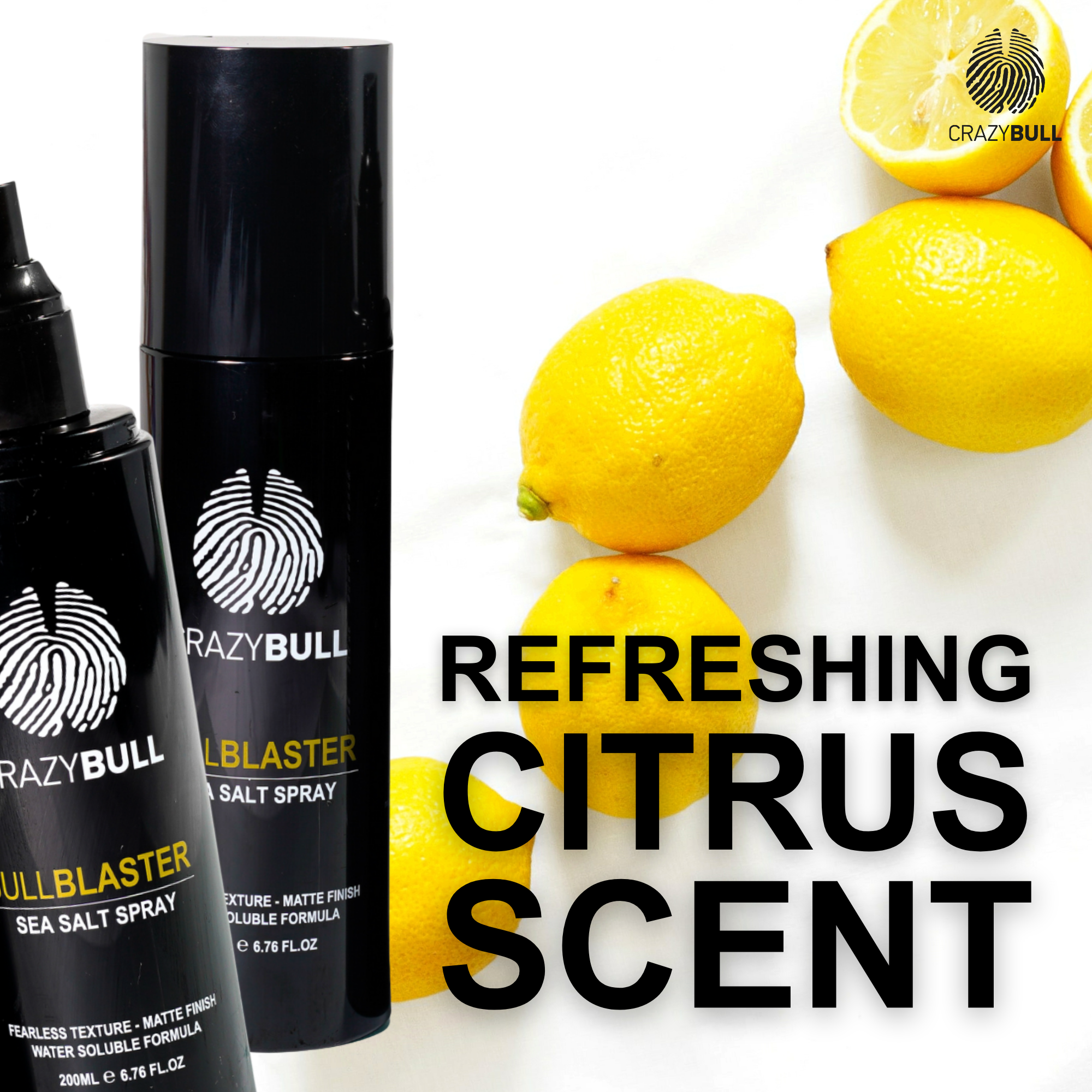 CRAZY BULL HAIR PRODUCTS - Wholesale Hair Spray - Crazy Bull Sea Salt Hair Thickening Volume Spray (12 Pack)3