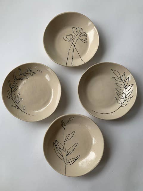 CSF Ceramics - Wholesale Jewelry Dish - Ring Bowl: Sage3