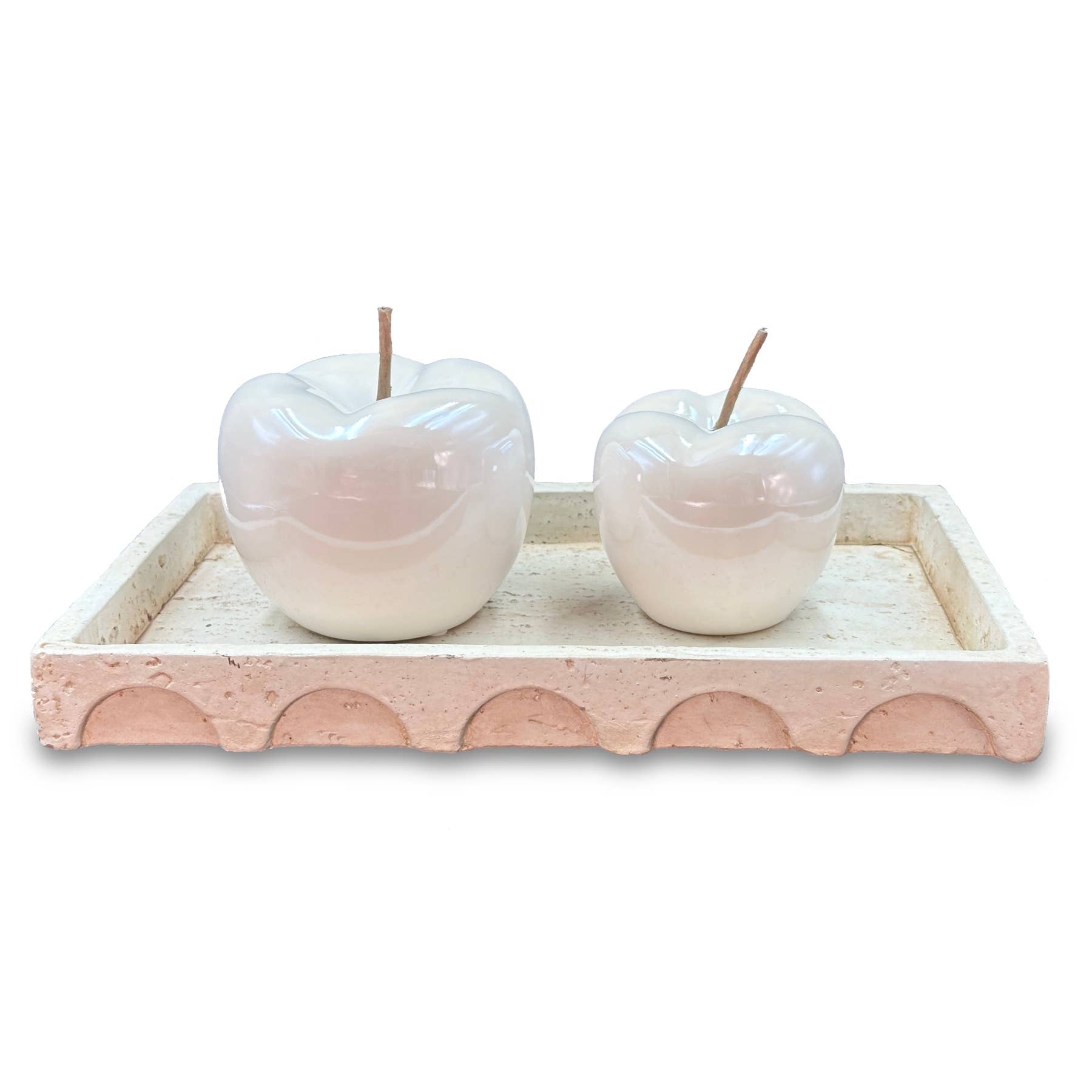 Bentley & Bo - Wholesale Decorative tabletop object - Pair of Porcelain Apples3
