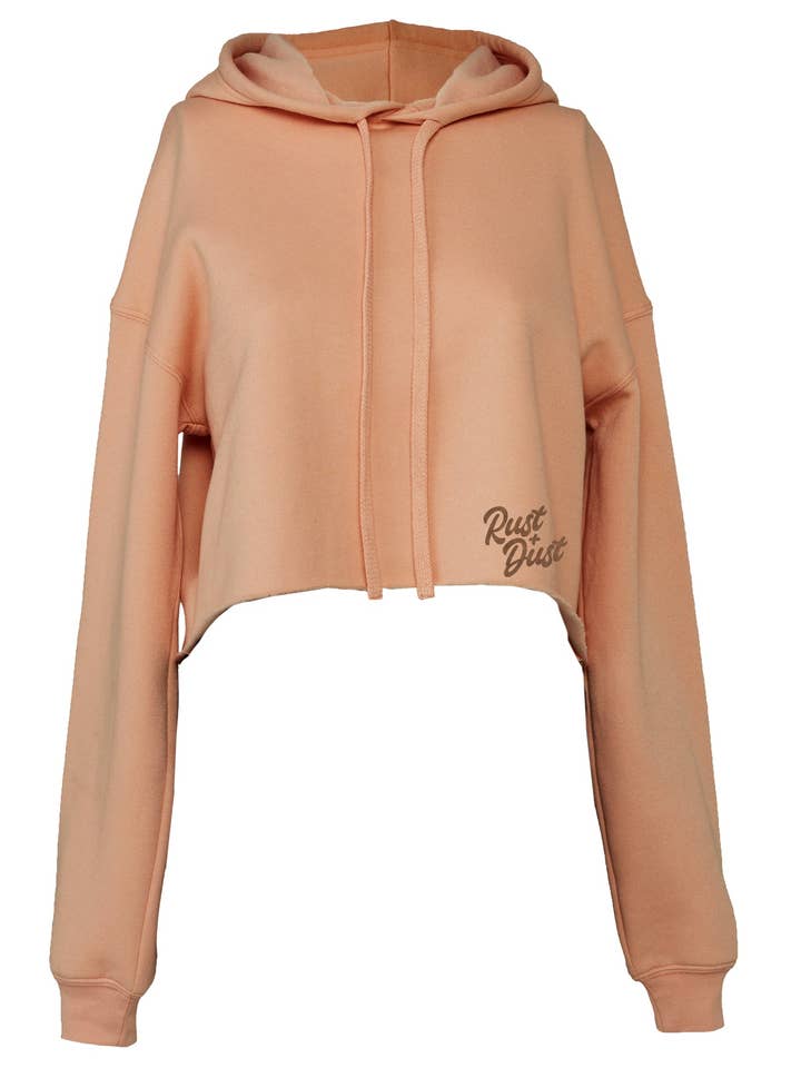 Sweat à capuche court 168 DARBY pour la vente par RUST + DUST