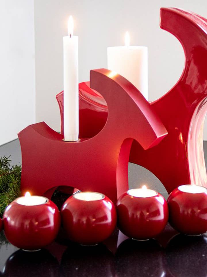 Wooden trestle for light-red for wholesale by Rotordesign AB