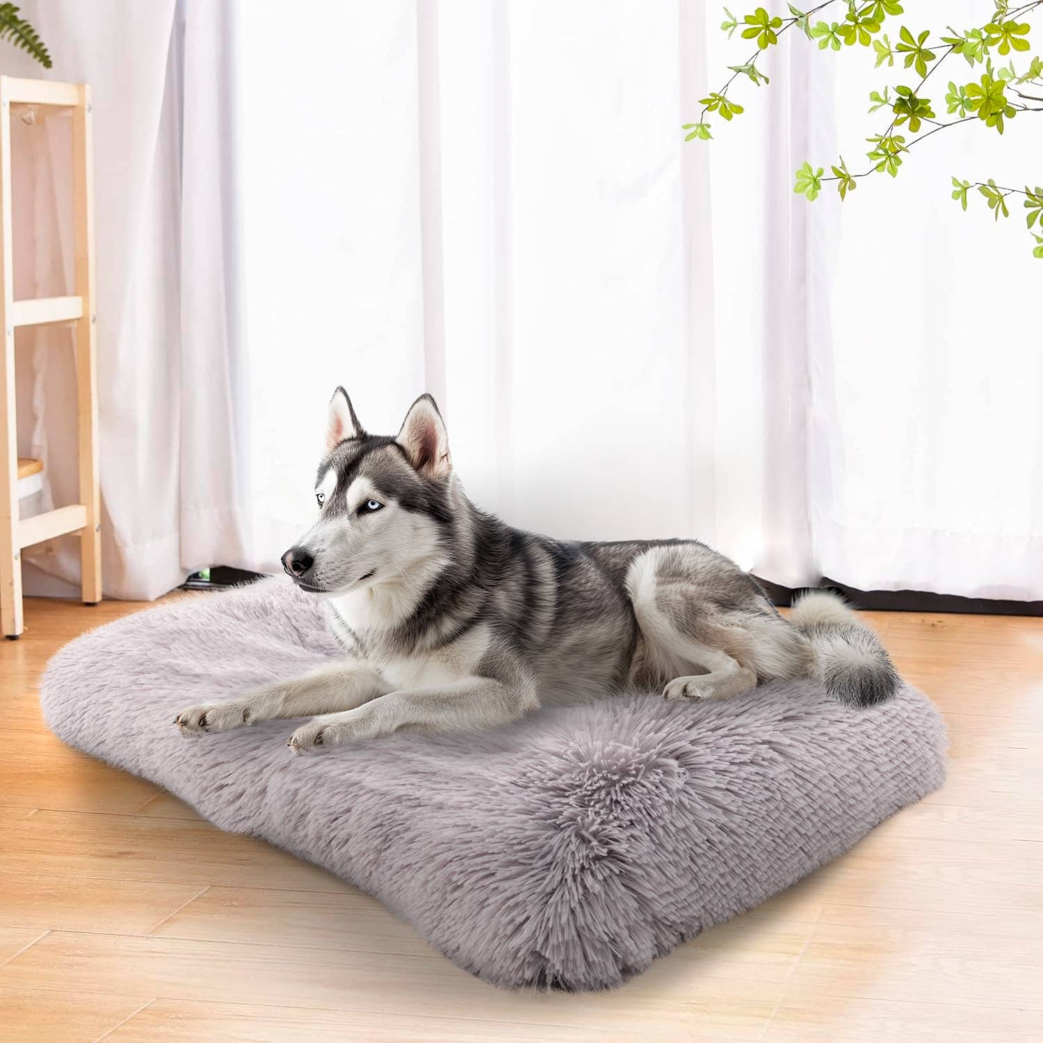 Precious Tails - Wholesale Pet Bed - Cat/Dog - Precious Tails Eyelash Faux Fur Tufted Mat10