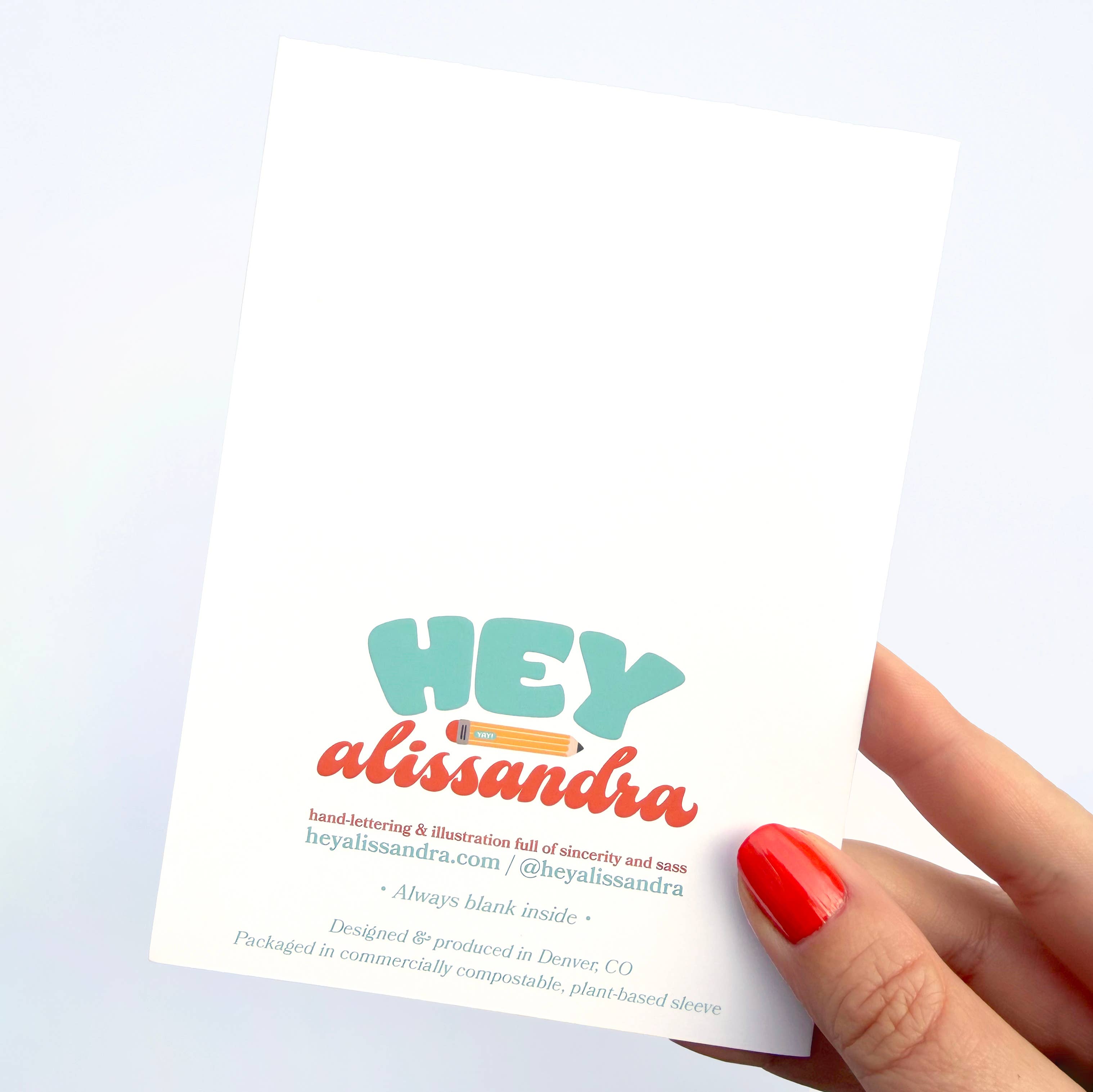 hey, alissandra - Wholesale Everyday Greeting Card - Nice Buns - Funny Burger Valentine & Anniversary Card2