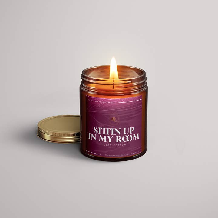 Sittin Up In My Room Candle for wholesale by Reminiscent Luxe Candles