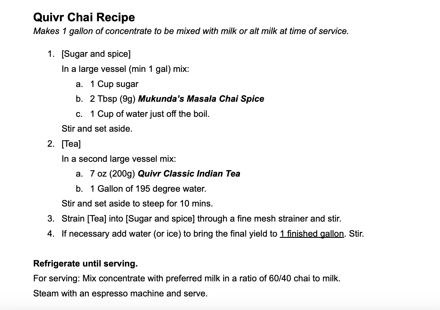 QUIVR - Wholesale Loose tea - Tea for Chai Classic Indian Assam Black Tea Loose Leaf 2 lb.4