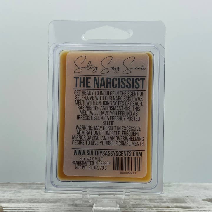 Der Narzisst - Sojawachsschmelze für den Großhandel von Sultry Sassy Scents