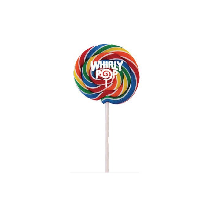 Grandpa Joe's Candy Shop - Wholesale Lollipop - Whirly Pops Rainbow, 1.5oz, 3 inch, 60ct Case