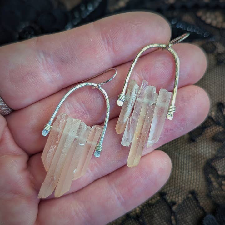 Maxi Cif Designs - Wholesale Dangle Earrings - Crystal Peake Earrings
