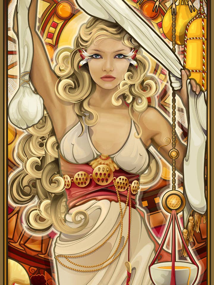 "Goddess of Cheese" for wholesale by Echo Chernik
